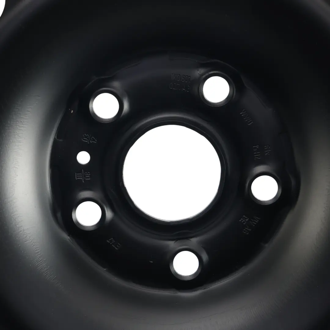 Volkswagen Golf Mk7 Steel Wheel Alloy Rim 15" 6J ET:47 - SKU 1K0601027AG - Part number 1K0601027AG