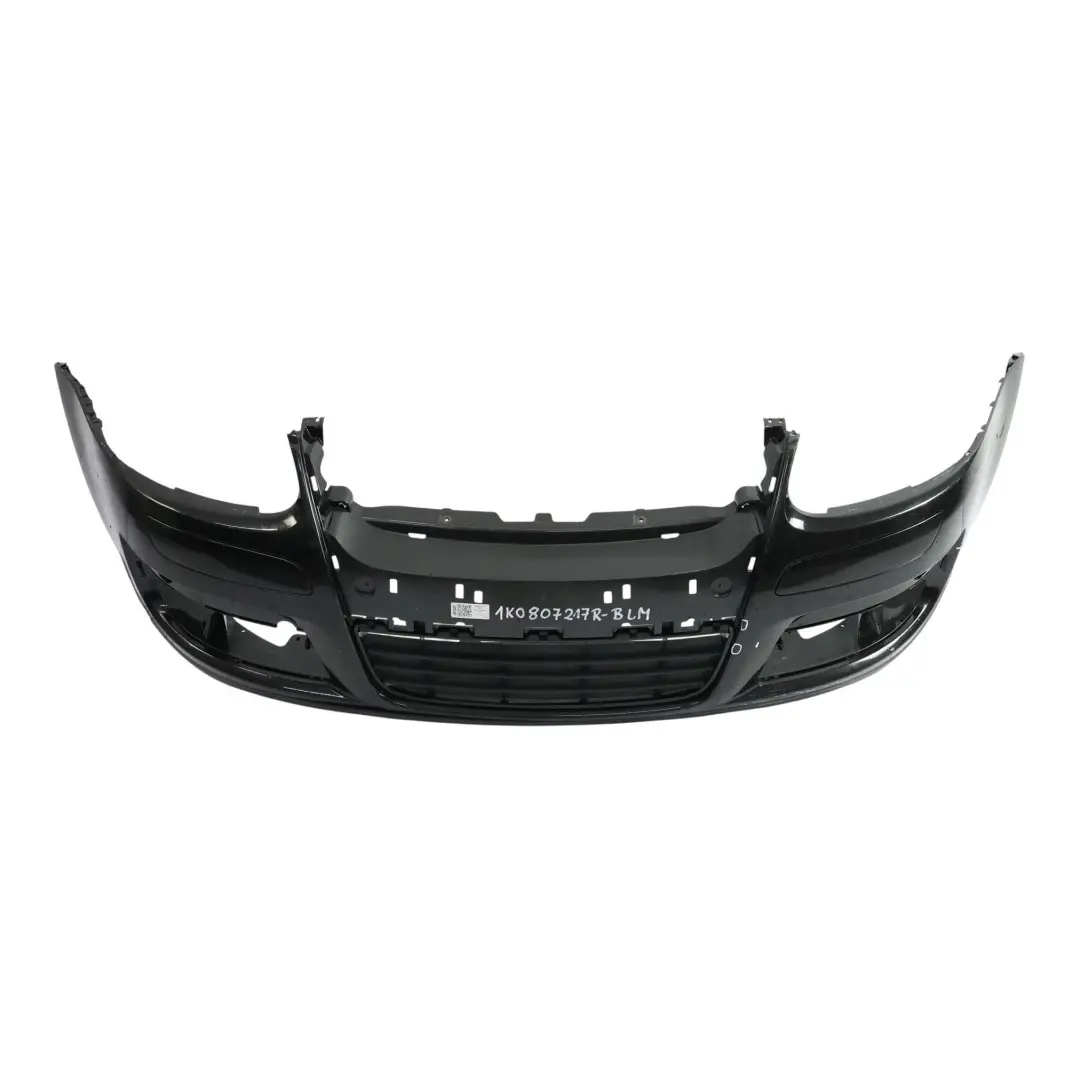 Volkswagen VW Golf Mk6 Front Bumper Trim Panel Cover Black Magic Pearl - C9Z - SKU 1K0807217R-BLM - Part number 1K0807217R