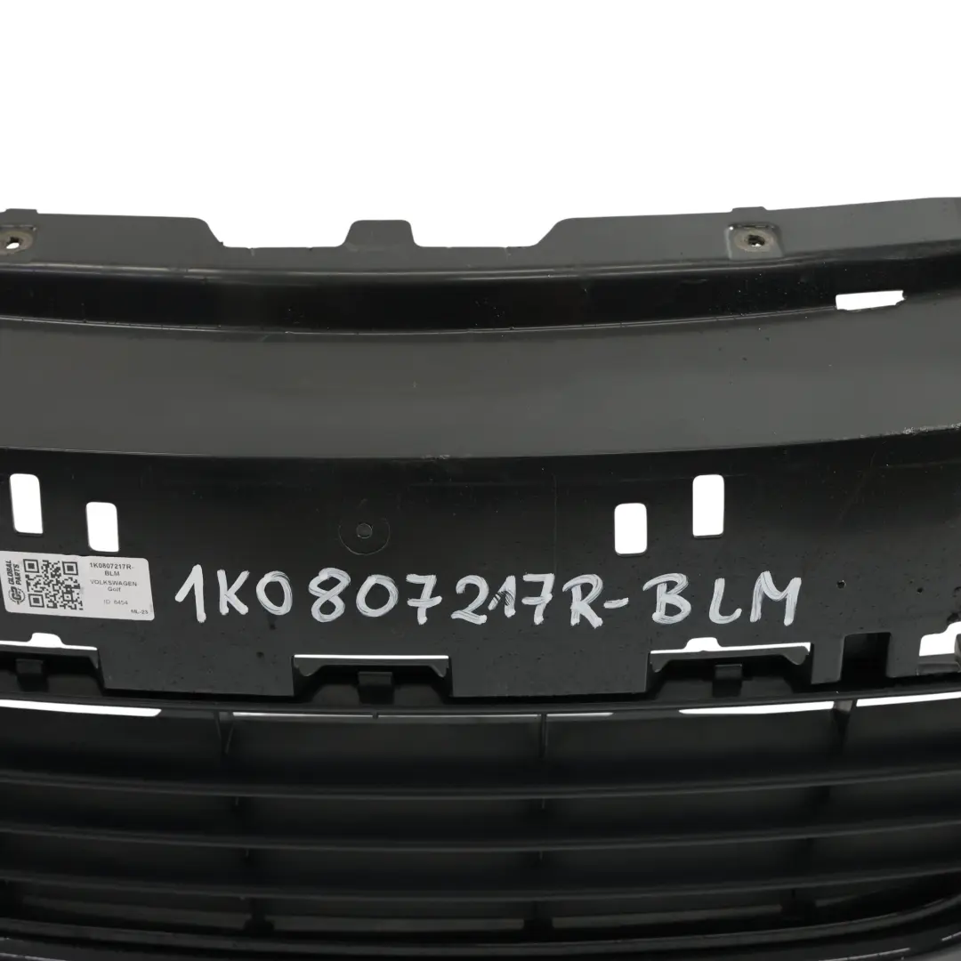Volkswagen VW Golf Mk6 Zderzak Przedni Black Magic Pearl Czarny - C9Z - SKU 1K0807217R-BLM - Numer Części 1K0807217R