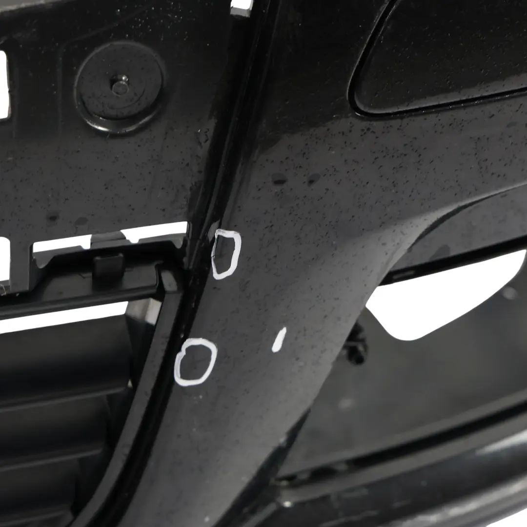 Volkswagen VW Golf Mk5 Front Bumper Trim Panel Cover Black Magic Pearl - C9Z - SKU 1K0807217R-BLM - Part number 1K0807217R