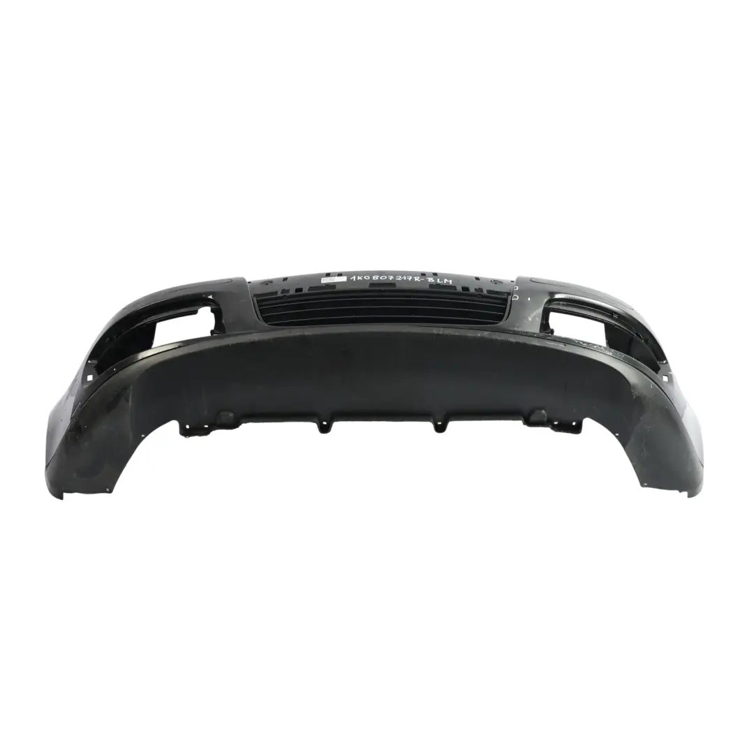Volkswagen VW Golf Mk6 Front Bumper Trim Panel Cover Black Magic Pearl - C9Z - SKU 1K0807217R-BLM - Part number 1K0807217R