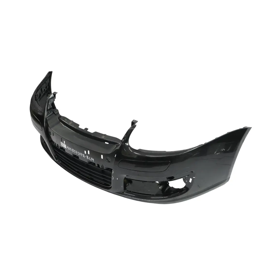 Volkswagen VW Golf Mk6 Front Bumper Trim Panel Cover Black Magic Pearl - C9Z - SKU 1K0807217R-BLM - Part number 1K0807217R