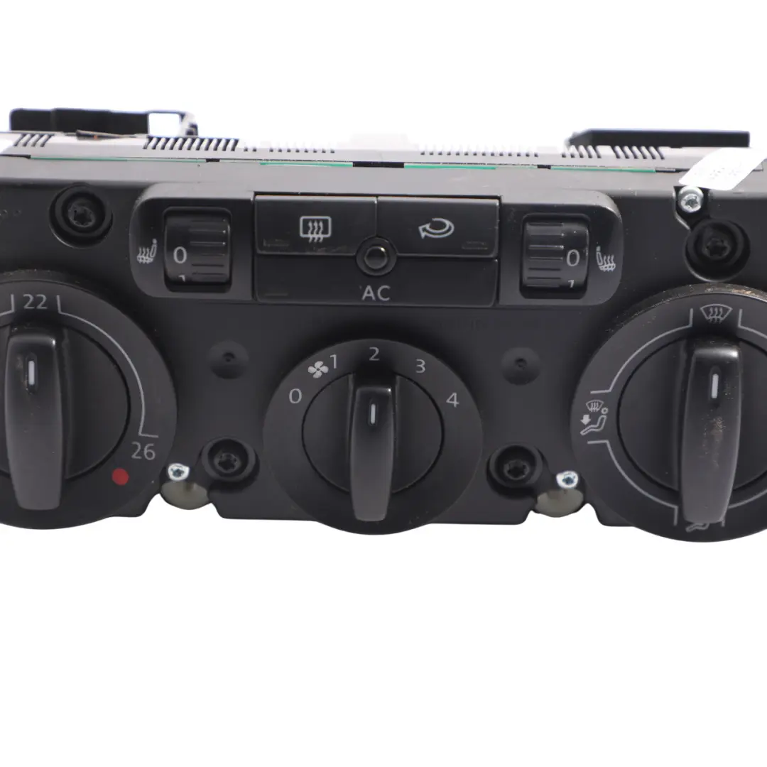 Mk6 Heater Climate Control A/C Unit Switch Panel to Volkswagen VW Golf with Part number 1K0820047HC Volkswagen VW Golf Mk6 Heater Climate Control A/C Unit Switch Panel - SKU 1K0820047HC - Part number 1K0820047HC