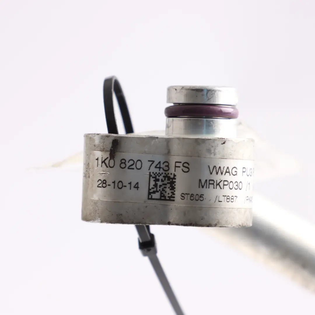Mk3 Air Conditioning Hose A/C Refrigerant Pipe to Volkswagen Scirocco with Part number 1K0820743FS Volkswagen Scirocco Mk3 Air Conditioning Hose A/C Refrigerant Pipe - SKU 1K0820743FS - Part number 1K0820743FS