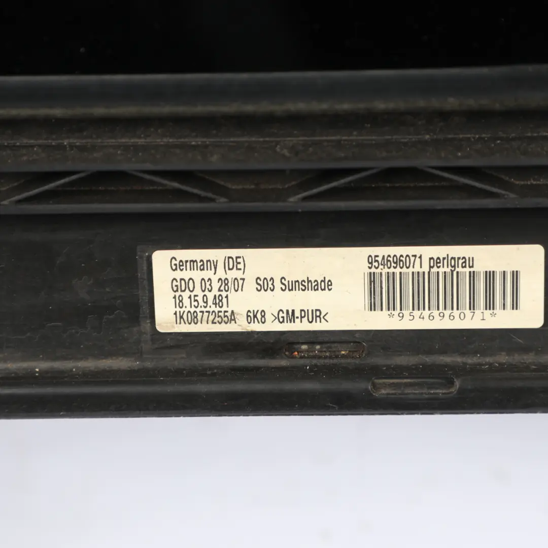 VW Volkswagen Golf Mk5 Passat B6 Sunroof Glass Panel Sliding Frame - SKU 1K0877255A - Part number 1K0877255A
