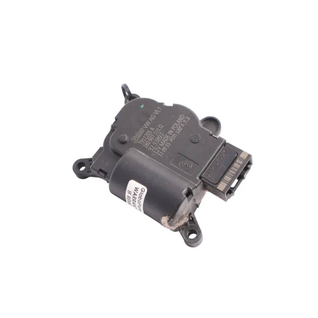 VW Volkswagen Sharan 7N Heater Flap Motor Actuator Unit Left N/S - SKU 1K0907511Q - Part number 1K0907511Q