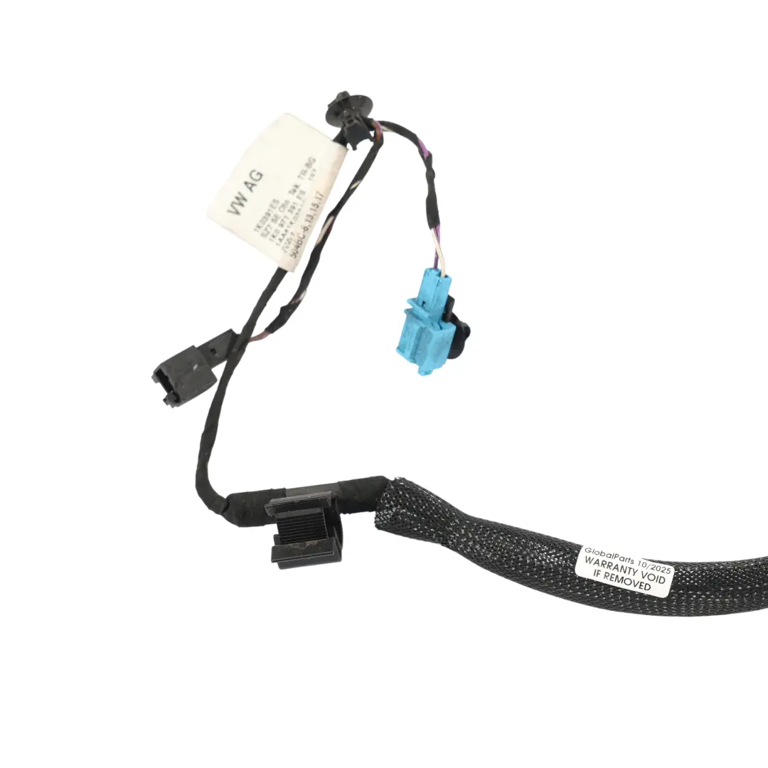 VW Golf Mk5 Seat Well Cable Front Left N/S Wiring Loom Harness - SKU 1K0971391ES - Part number 1K0971391ES