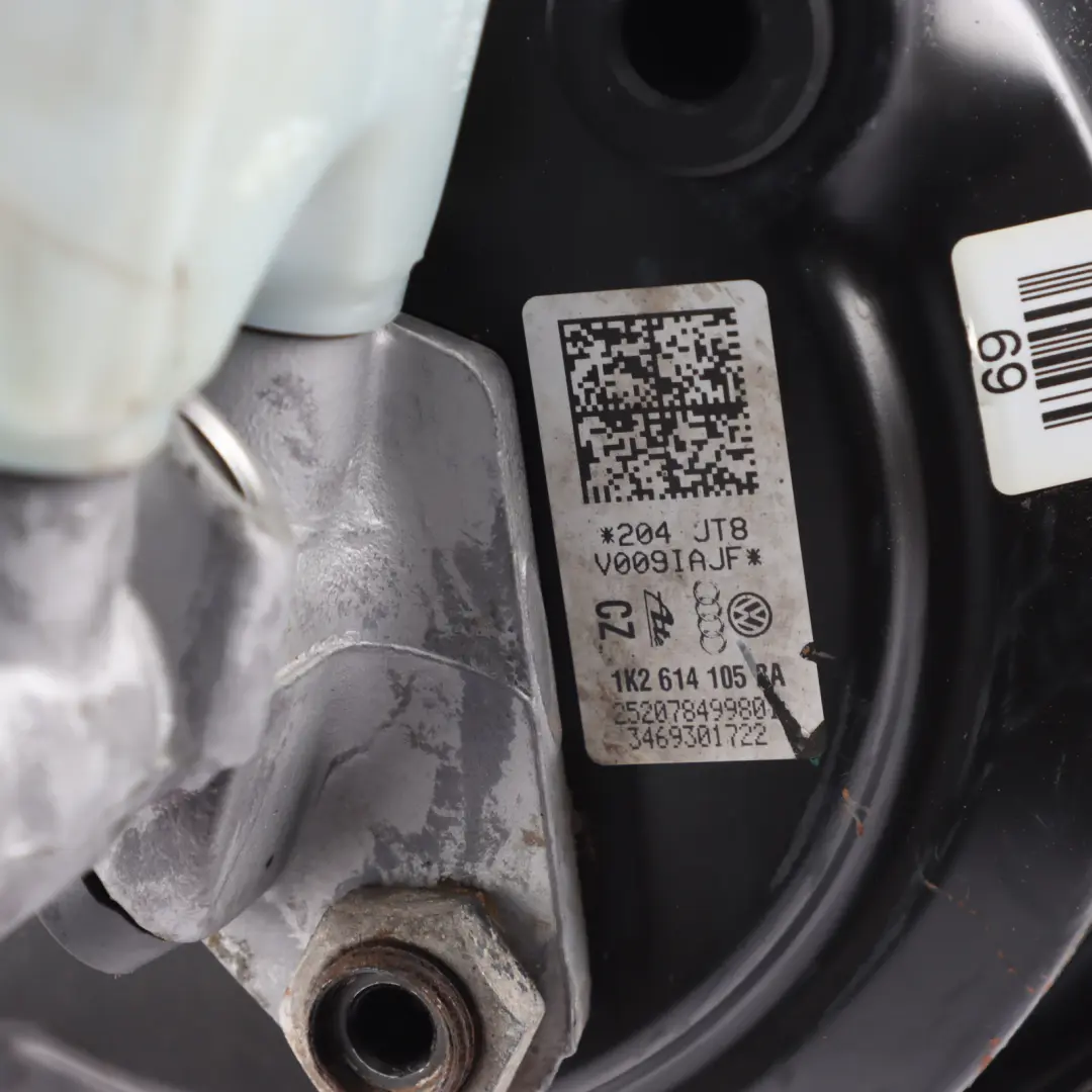 Mk3 Brake Servo Master Cylinder Booster Unit to Volkswagen VW Scirocco with Part number 1K2614105BA Volkswagen VW Scirocco Mk3 Brake Servo Master Cylinder Booster Unit - SKU RHD-1K2614105BA - Part number 1K2614105BA