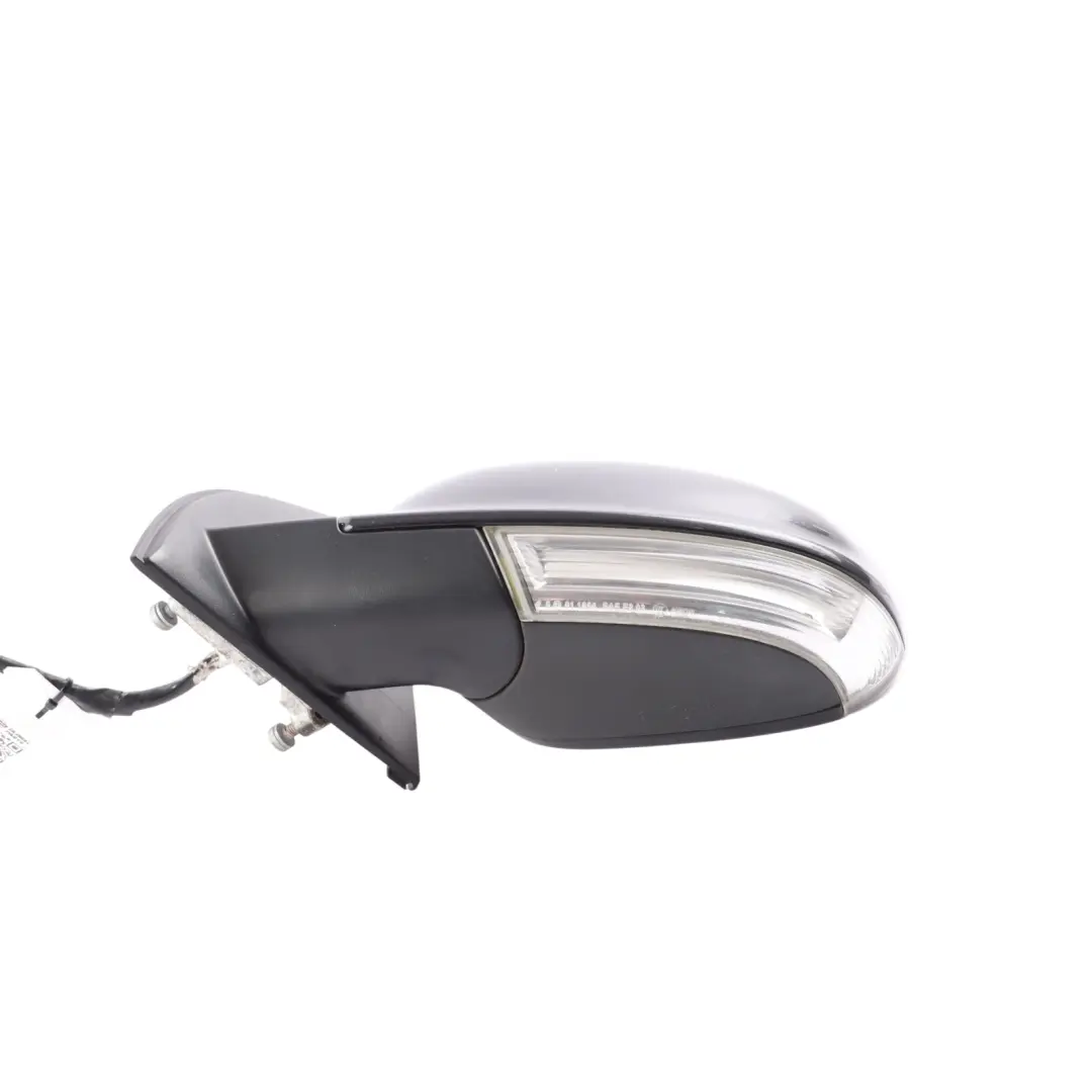 Volkswagen VW Golf Mk5 Wing Mirror Electric Left N/S Black Magic Pearl - C9Z - SKU 1K2857507BM-BLM - Part number 1K2857507BM