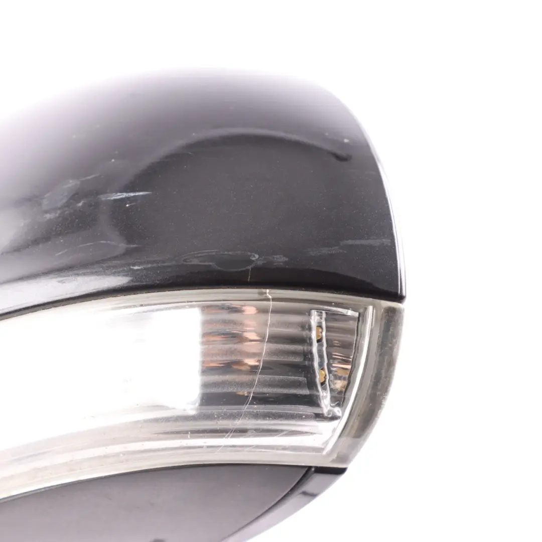 Volkswagen VW Golf Mk5 Wing Mirror Electric Left N/S Black Magic Pearl - C9Z - SKU 1K2857507BM-BLM - Part number 1K2857507BM