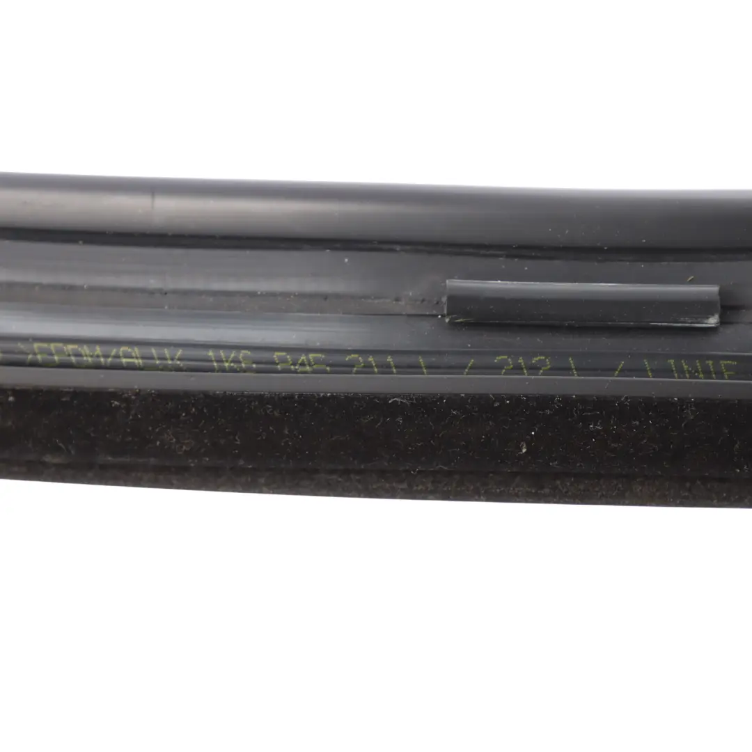 Volkswagen Golf Mk5 1K Rear Window Guide Frame Seal Rubber Left N/S - SKU 1K6845212L - Part number 1K6845212L
