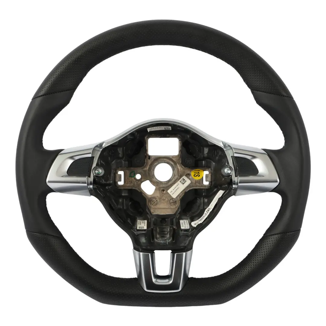 VW Volkswagen Scirocco Steering Wheel NEW Black Leather - SKU 1K8419091G-1 - Part number 1K8419091G