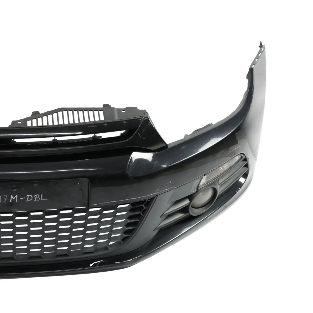 Mk3 Front Bumper Trim Panel Cover Deep Black - C9X to Volkswagen VW Scirocco with Part number 1K8807217M Volkswagen VW Scirocco Mk3 Front Bumper Trim Panel Cover Deep Black - C9X - SKU 1K8807217M-DBL - Part number 1K8807217M