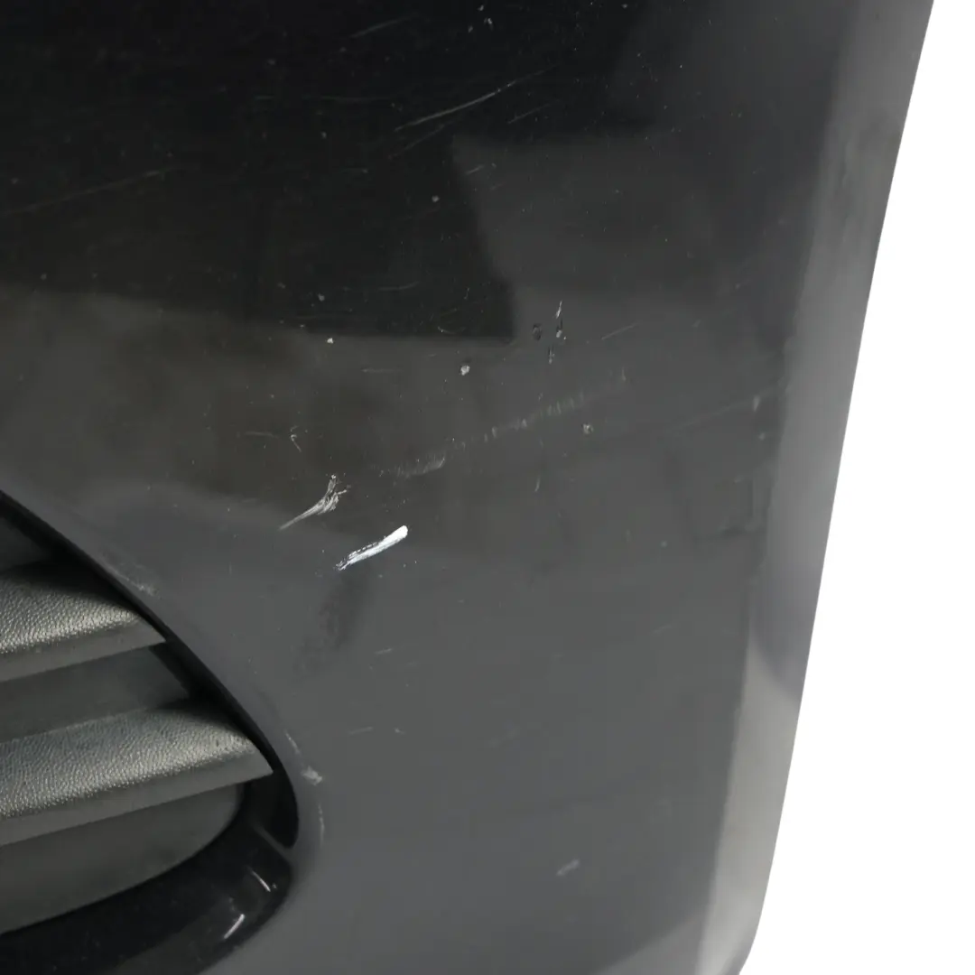 Volkswagen VW Scirocco Mk3 Front Bumper Trim Panel Cover Deep Black - C9X - SKU 1K8807217M-DBL - Part number 1K8807217M