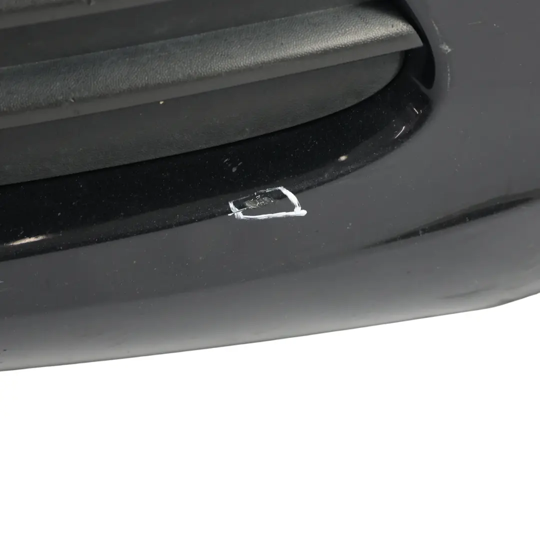 Volkswagen VW Scirocco Mk3 Front Bumper Trim Panel Cover Deep Black - C9X - SKU 1K8807217M-DBL - Part number 1K8807217M