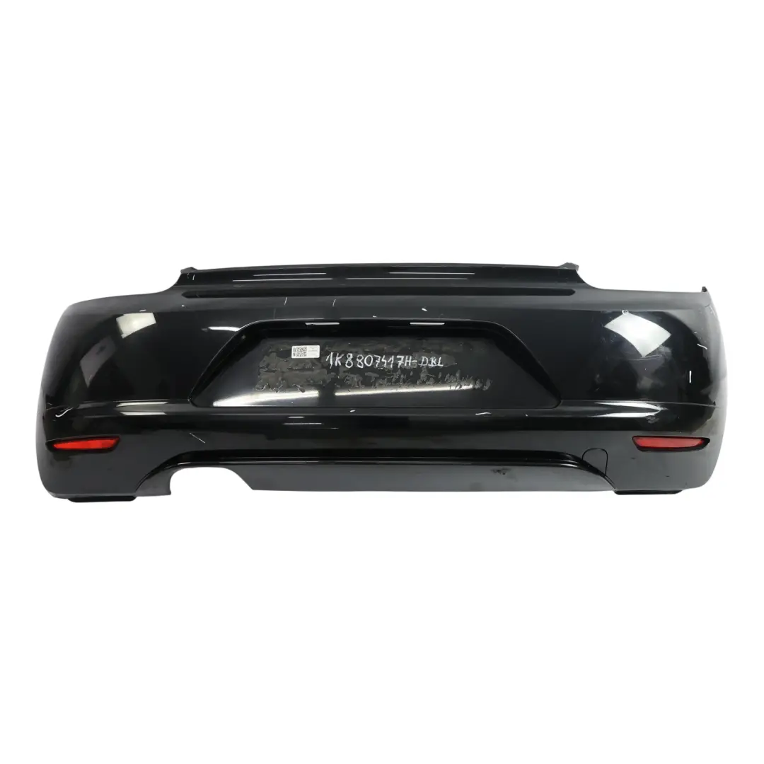 Zderzak Tylny Deep Black Czarny - C9X do Volkswagen VW Scirocco 3 o numerze 1K8807417H Volkswagen VW Scirocco 3 Zderzak Tylny Deep Black Czarny - C9X - SKU 1K8807417H-DBL - Numer Części 1K8807417H