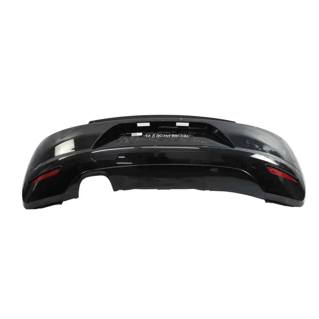 Volkswagen VW Scirocco Mk3 Bumper Rear Trim Panel Cover Deep Black - C9X - SKU 1K8807417H-DBL - Part number 1K8807417H