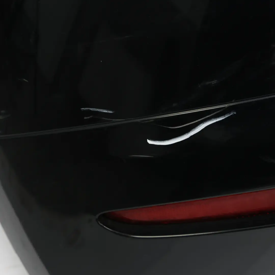 Volkswagen VW Scirocco Mk3 Bumper Rear Trim Panel Cover Deep Black - C9X - SKU 1K8807417H-DBL - Part number 1K8807417H