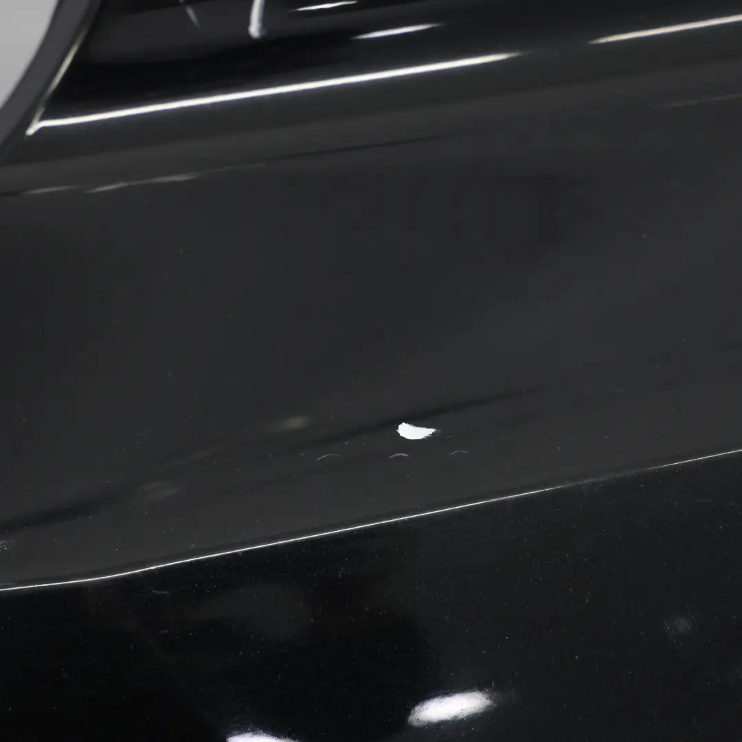 Mk3 Bumper Rear Trim Panel Cover Deep Black - C9X to Volkswagen VW Scirocco with Part number 1K8807417H Volkswagen VW Scirocco Mk3 Bumper Rear Trim Panel Cover Deep Black - C9X - SKU 1K8807417H-DBL - Part number 1K8807417H