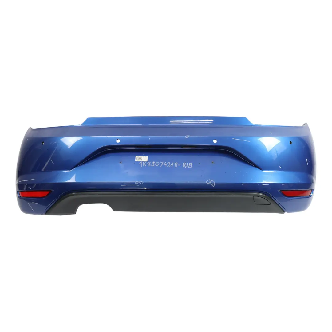 Mk3 Bumper Rear Facelift Trim Panel Cover Rising Blue Metallic - R5Z to VW Scirocco with Part number 1K8807421R VW Scirocco Mk3 Bumper Rear Facelift Trim Panel Cover Rising Blue Metallic - R5Z - SKU 1K8807421R-RIB - Part number 1K8807421R