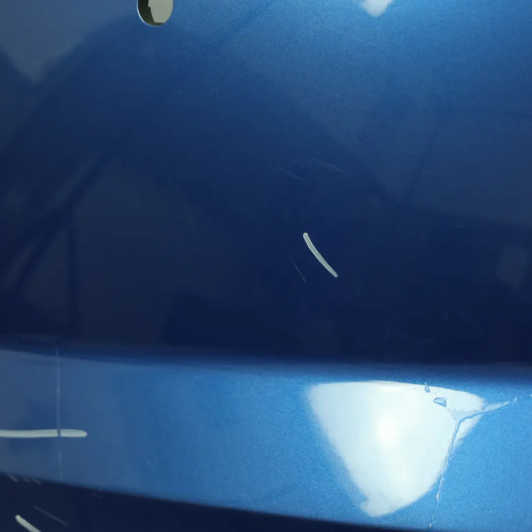 VW Scirocco Mk3 Zderzak Tylny Polift Rising Blue Niebieski Metalik - R5Z - SKU 1K8807421R-RIB - Numer Części 1K8807421R