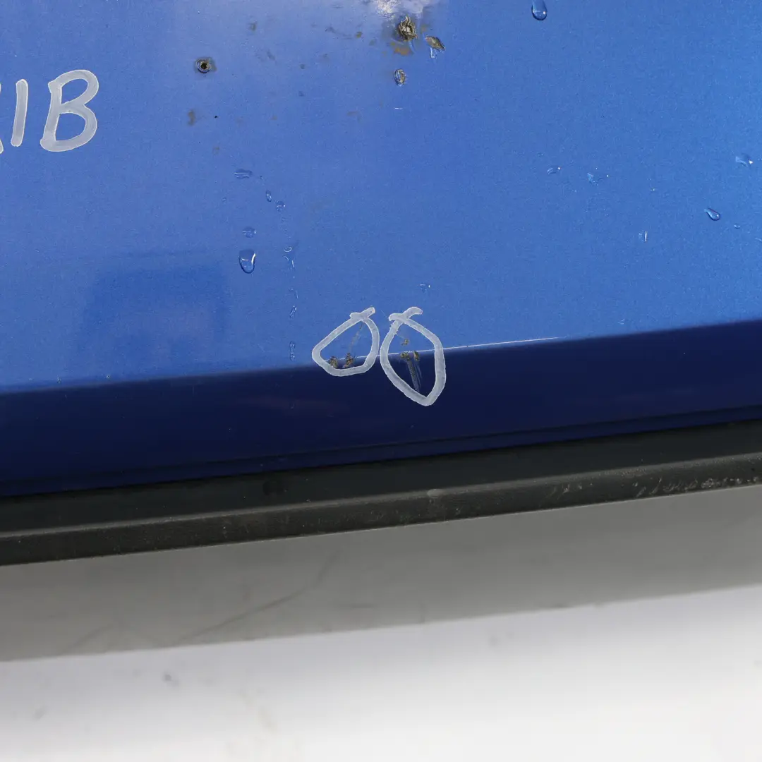 VW Scirocco Mk3 Zderzak Tylny Polift Rising Blue Niebieski Metalik - R5Z - SKU 1K8807421R-RIB - Numer Części 1K8807421R