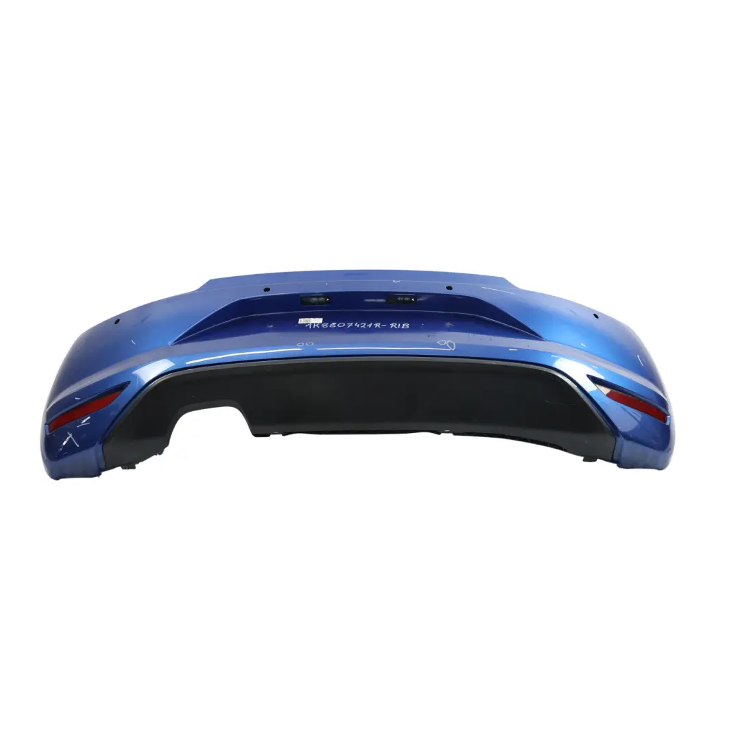 Mk3 Bumper Rear Facelift Trim Panel Cover Rising Blue Metallic - R5Z to VW Scirocco with Part number 1K8807421R VW Scirocco Mk3 Bumper Rear Facelift Trim Panel Cover Rising Blue Metallic - R5Z - SKU 1K8807421R-RIB - Part number 1K8807421R