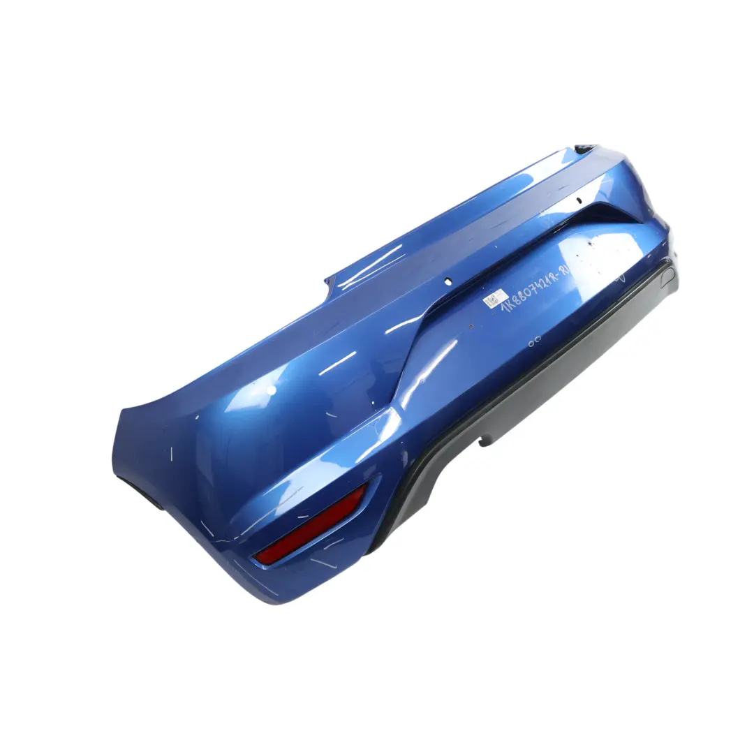 Mk3 Bumper Rear Facelift Trim Panel Cover Rising Blue Metallic - R5Z to VW Scirocco with Part number 1K8807421R VW Scirocco Mk3 Bumper Rear Facelift Trim Panel Cover Rising Blue Metallic - R5Z - SKU 1K8807421R-RIB - Part number 1K8807421R