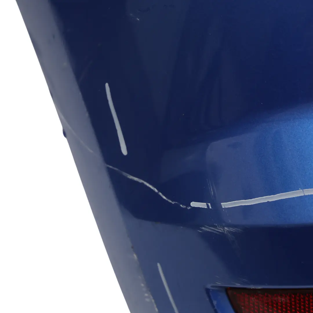 VW Scirocco Mk3 Zderzak Tylny Polift Rising Blue Niebieski Metalik - R5Z - SKU 1K8807421R-RIB - Numer Części 1K8807421R