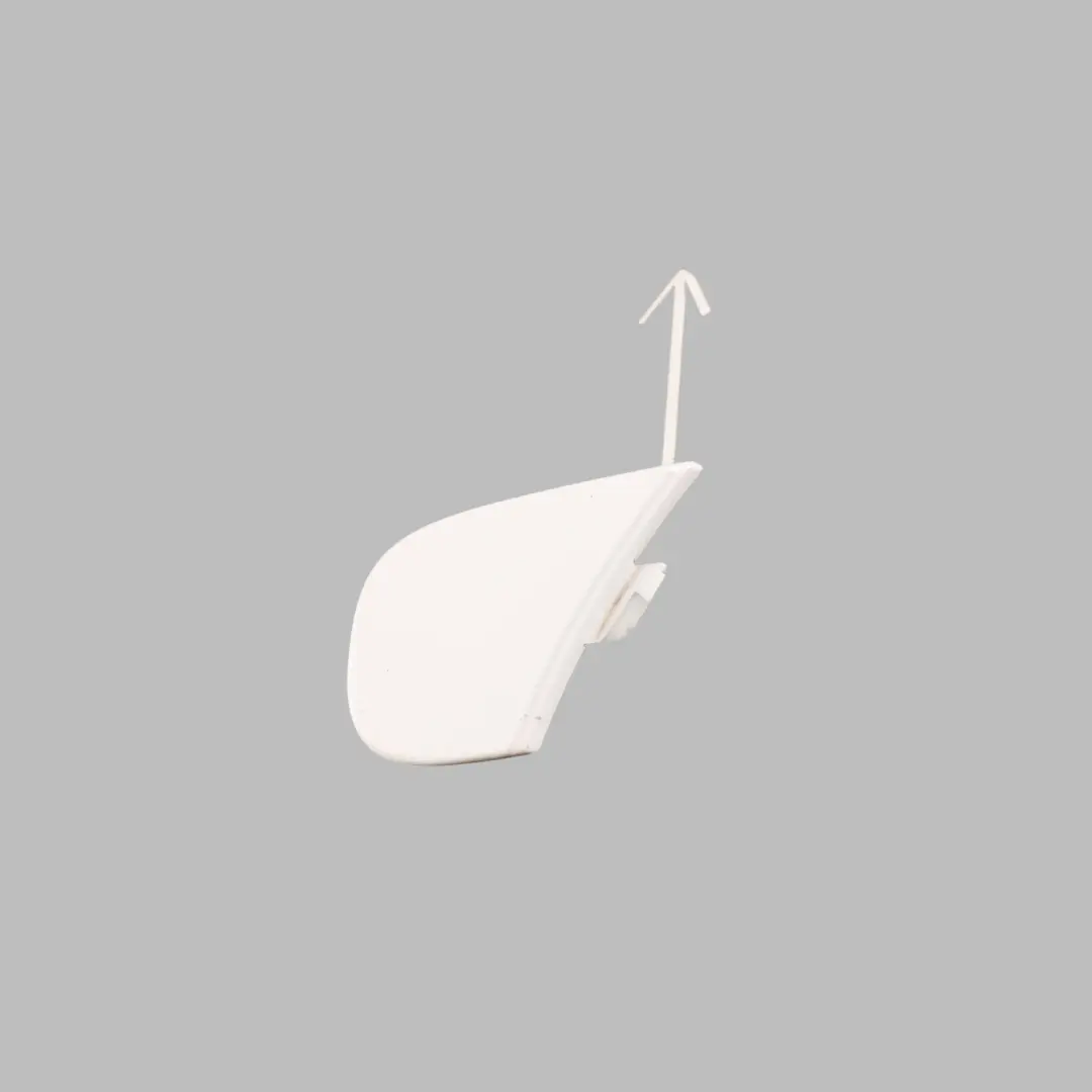 VW Scirocco Mk3 Rear Bumper Towing Eye Hook Flap Cover Candy White - B9A / F9E - SKU 1K8807441B-CAN - Part number 1K8807441B