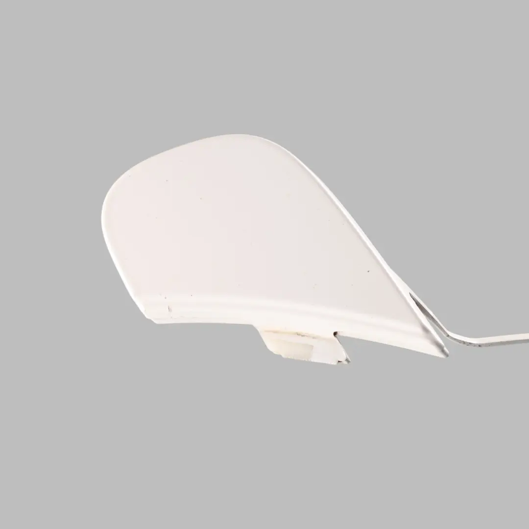 VW Scirocco Mk3 Rear Bumper Towing Eye Hook Flap Cover Candy White - B9A / F9E - SKU 1K8807441B-CAN - Part number 1K8807441B