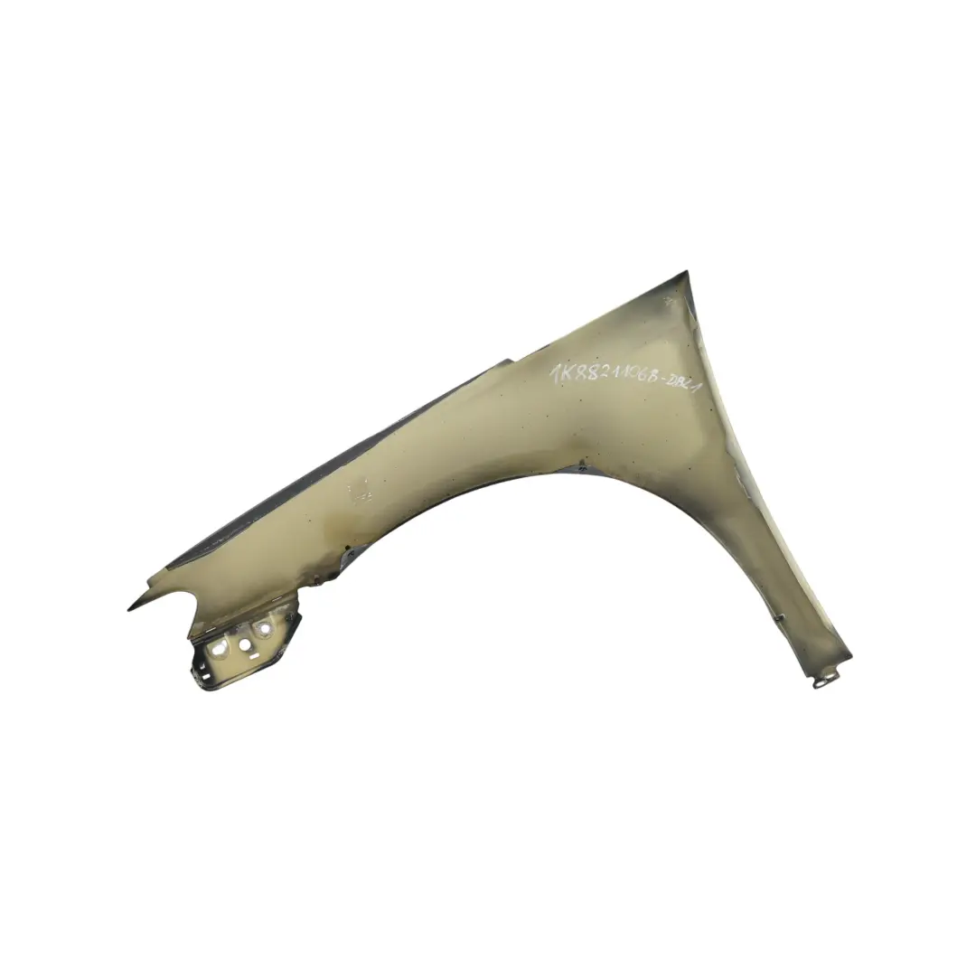 Volkswagen VW Scirocco 3 Seitenteil Vorne Rechts Kotflügel Deep Black - C9X - SKU 1K8821106B-DBL1 - Teilenummer 1K8821106B