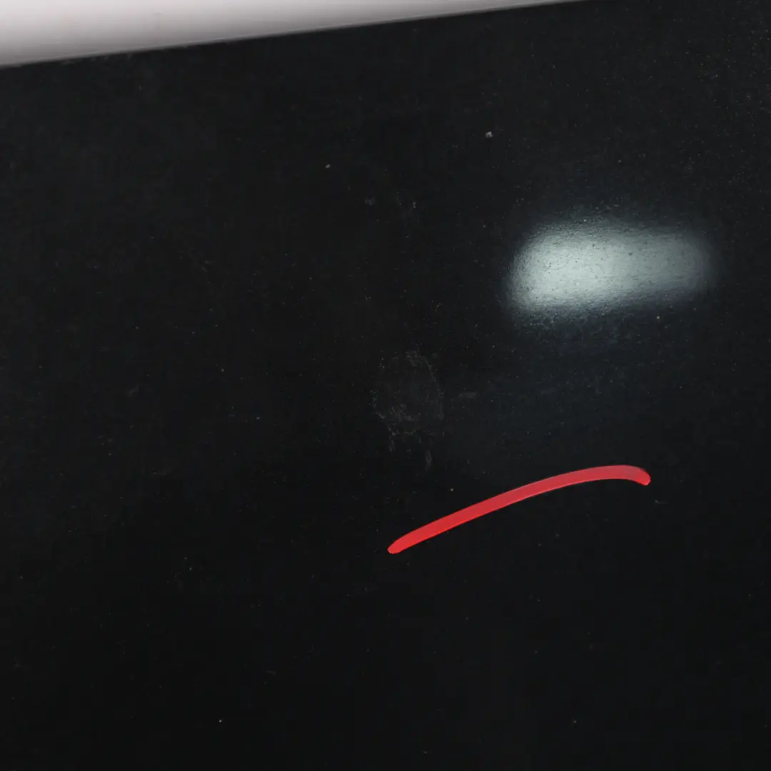 Volkswagen Scirocco Mk3 Heckspoiler Boot Heckklappe Trim Panel Deep Black - C9X - SKU 1K8827933E-DBL - Teilenummer 1K8827933E