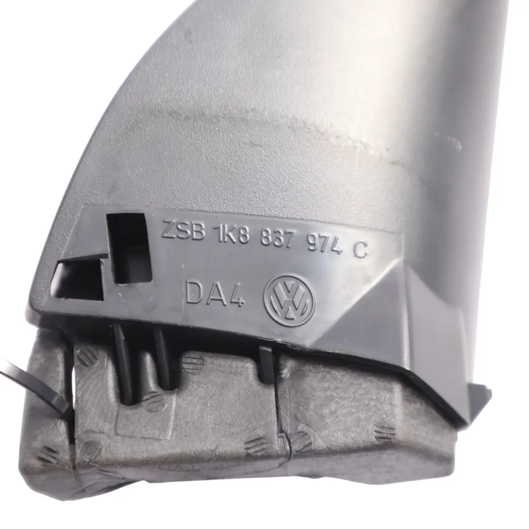 VW Scirocco Mk3 Front Door Interior Side Mirror Trim Cover Right O/S - SKU 1K8837974C - Part number 1K8837974C