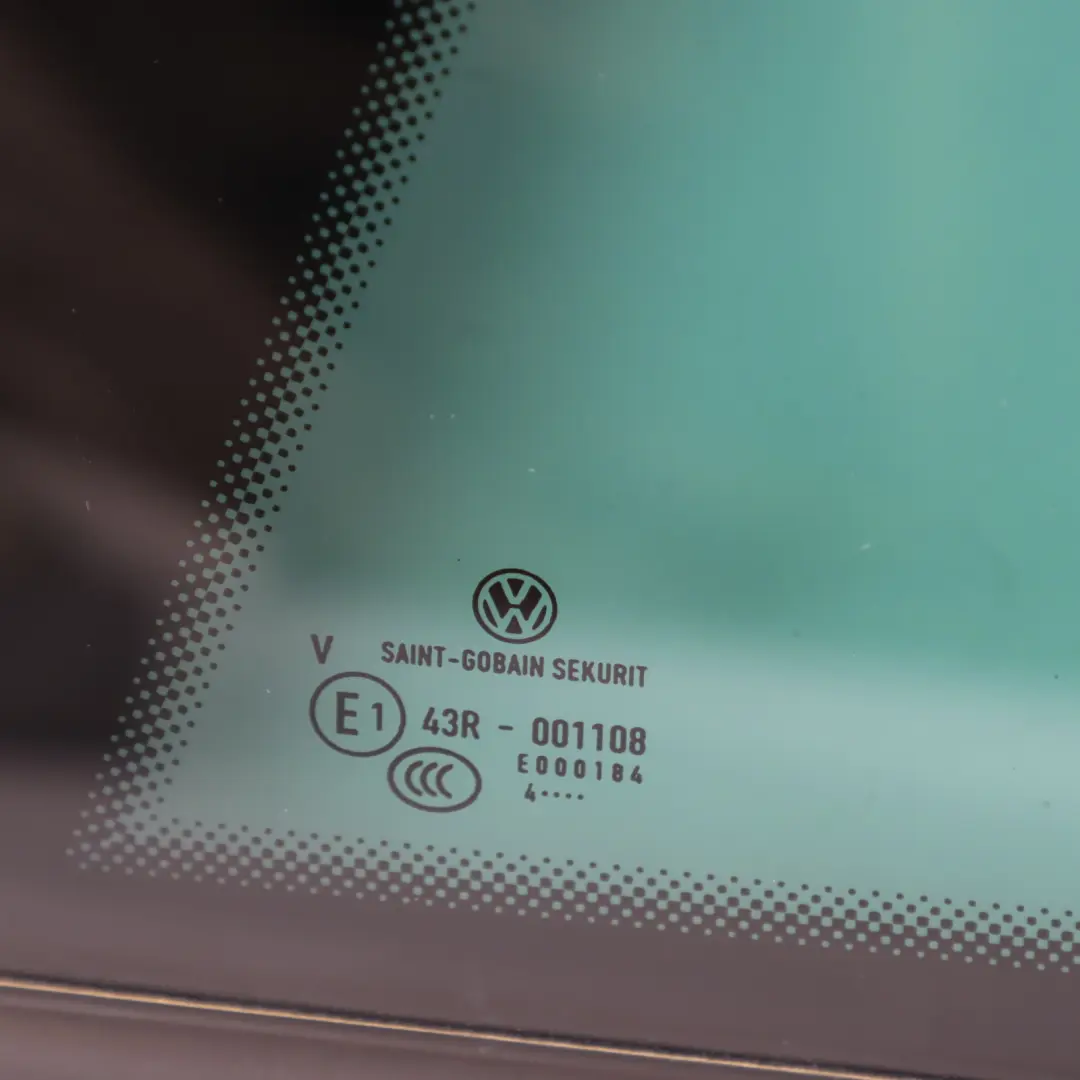 Mk3 Quarter Side Window Glass Rear Left N/S to Volkswagen Scirocco with Part number 1K8845041Q Volkswagen Scirocco Mk3 Quarter Side Window Glass Rear Left N/S - SKU 1K8845041Q - Part number 1K8845041Q