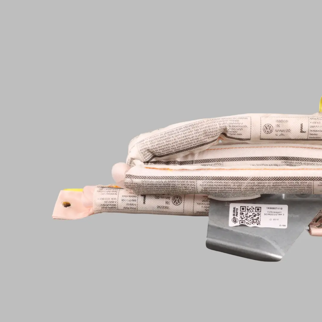 Mk3 Head Air Module Left N/S Roof Curtain to VW Volkswagen Scirocco with Part number 1K8880741B VW Volkswagen Scirocco Mk3 Head Air Module Left N/S Roof Curtain - SKU 1K8880741B - Part number 1K8880741B