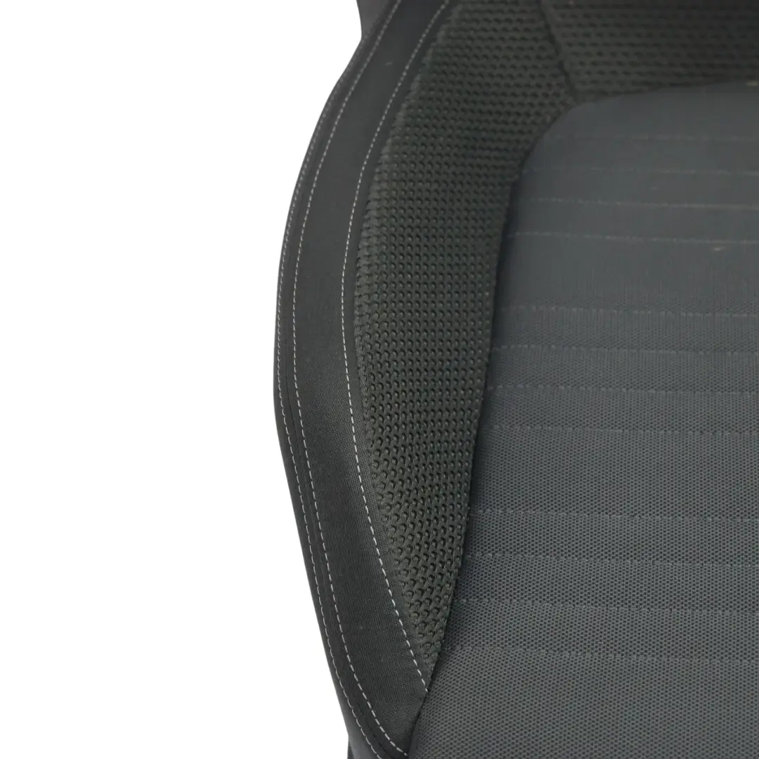 Volkswagen Scirocco Mk3 3Dr Seat Front Left N/S Fabric Black Grey - SKU 1K8881805AL-1 - Part number 1K8881805AL