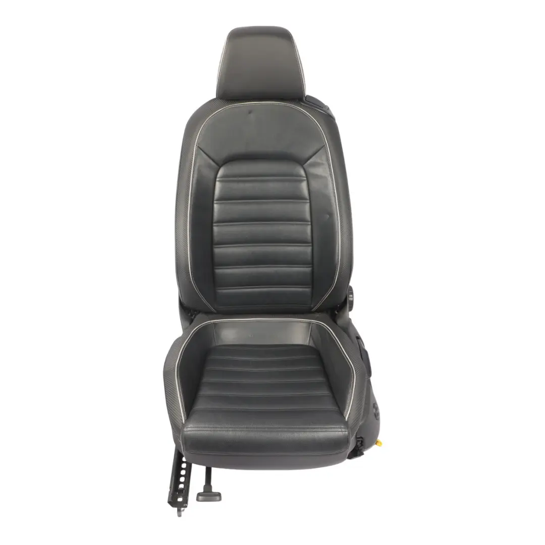 Volkswagen Scirocco Mk3 3 Door Front Seat Heated Fabric Black Ceramic Left N/S - SKU 1K8881805CJ - Part number 1K8881805CJ