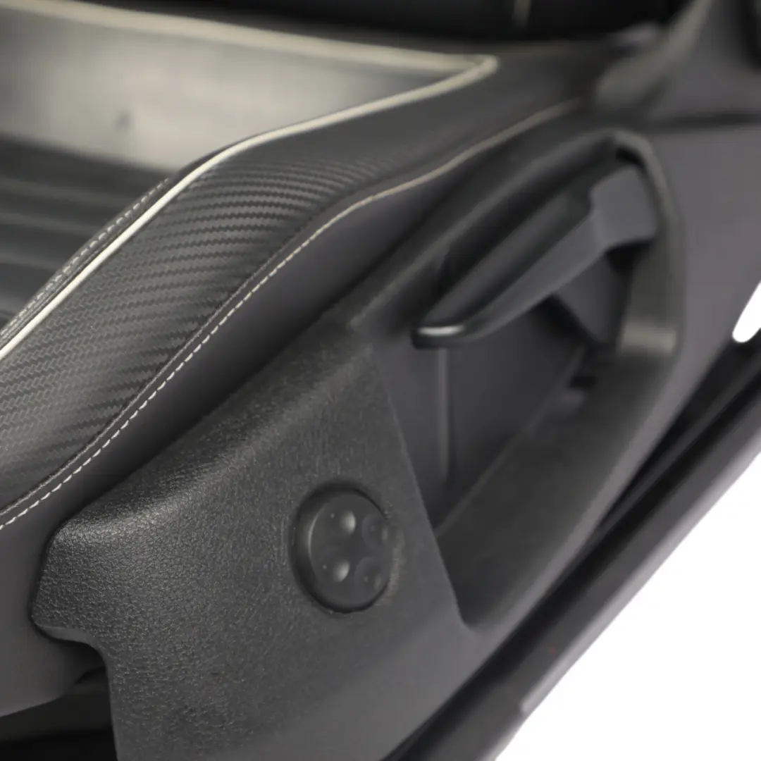 Volkswagen Scirocco Mk3 3 Door Front Seat Heated Fabric Black Ceramic Left N/S - SKU 1K8881805CJ - Part number 1K8881805CJ