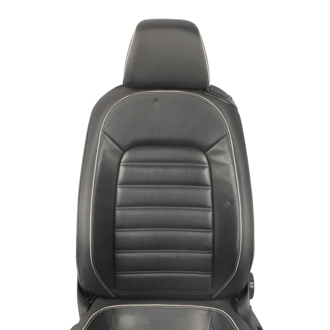 Volkswagen Scirocco Mk3 3 Door Front Seat Heated Fabric Black Ceramic Left N/S - SKU 1K8881805CJ - Part number 1K8881805CJ