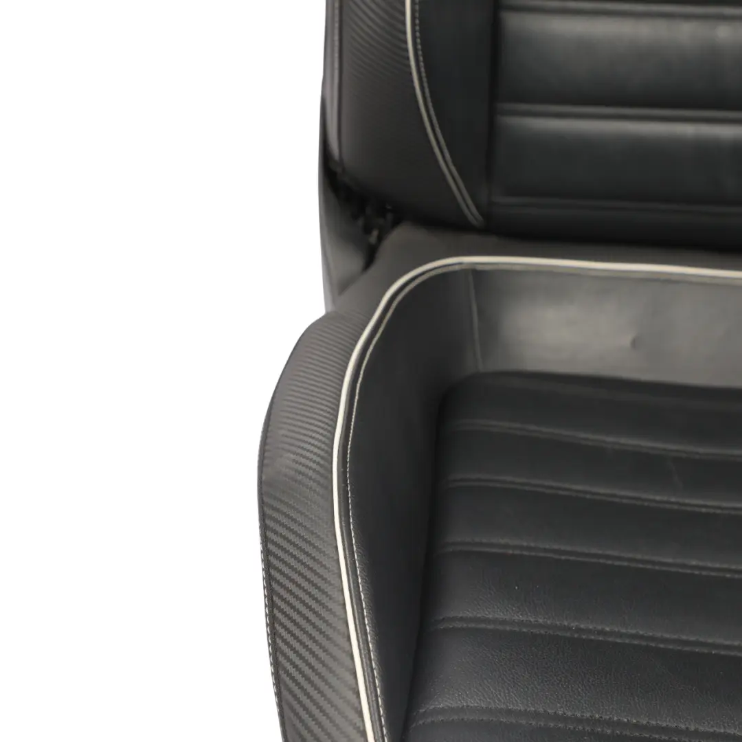 Volkswagen Scirocco Mk3 3 Door Front Seat Heated Fabric Black Ceramic Left N/S - SKU 1K8881805CJ - Part number 1K8881805CJ
