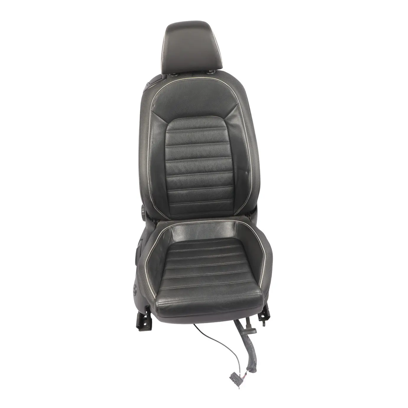 Volkswagen Scirocco Mk3 3 Door Front Seat Heated Fabric Black Ceramic Right O/S
