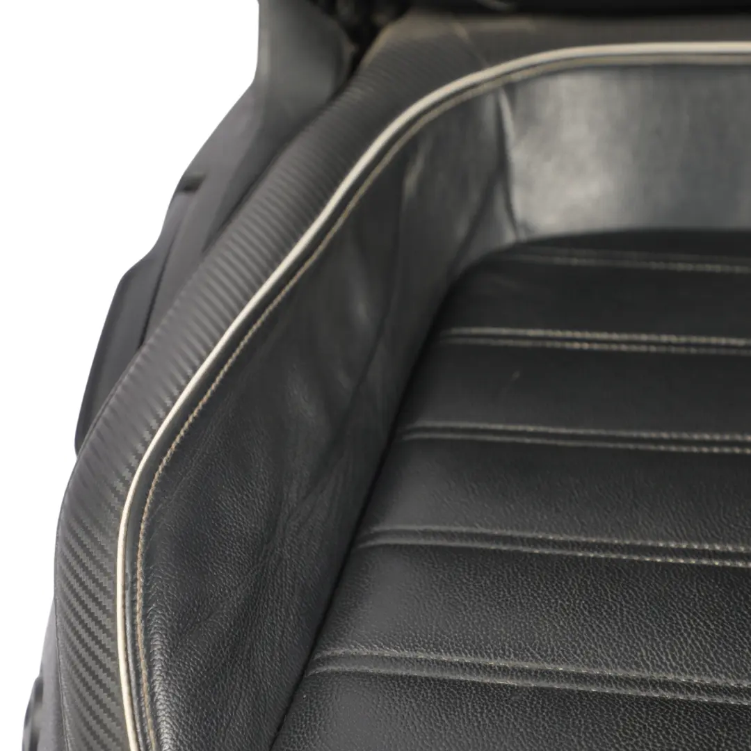 Volkswagen Scirocco Mk3 3 Door Front Seat Heated Fabric Black Ceramic Right O/S - SKU 1K8881806CP - Part number 1K8881806CP