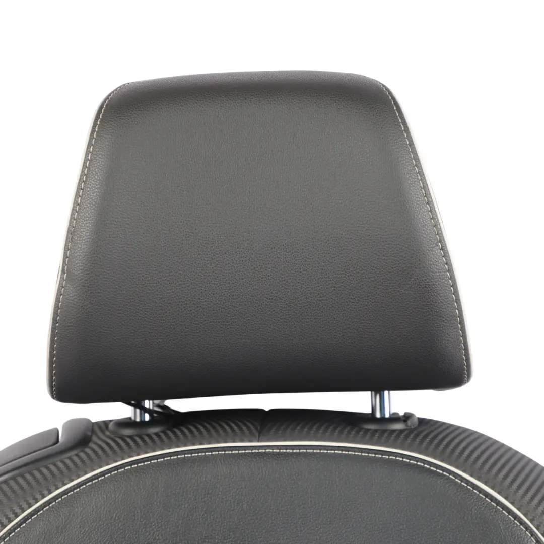 Volkswagen Scirocco Mk3 3 Door Front Seat Heated Fabric Black Ceramic Right O/S - SKU 1K8881806CP - Part number 1K8881806CP