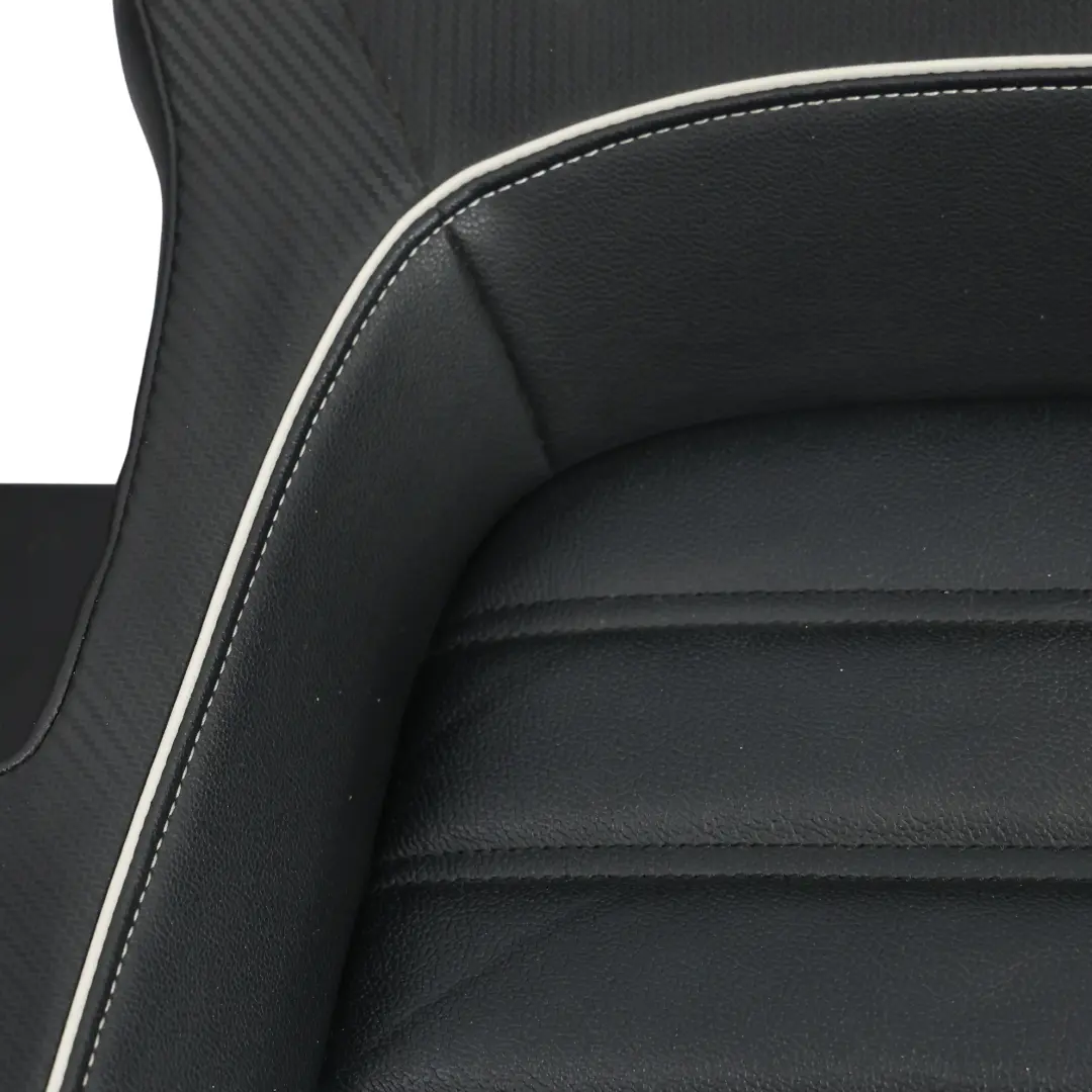 Volkswagen Scirocco III Sedile Posteriore Di Base In Pelle Nero - SKU 1K8885405BG - Numero di parte 1K8885405BG