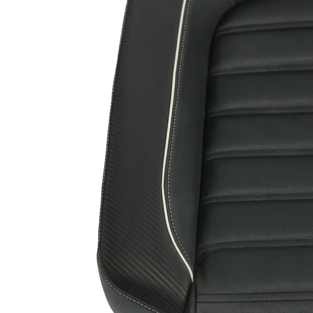 Volkswagen Scirocco III Sedile Posteriore Di Base In Pelle Nero - SKU 1K8885405BG - Numero di parte 1K8885405BG