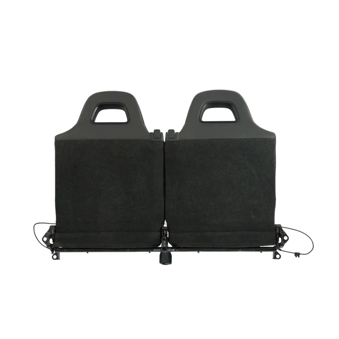 Volkswagen Scirocco III Rear Seat Backrest Cover Leather Fabric Black Ceramic - SKU 1K8885805BN - Part number 1K8885805BN