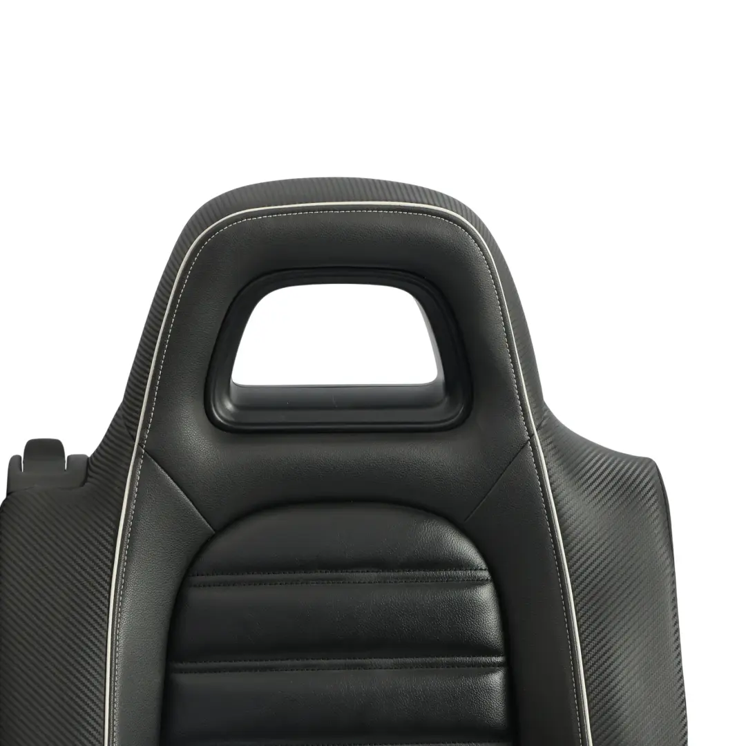Respaldo Asiento Trasero Funda Cuero Tela Negro Ceramica para Volkswagen Scirocco III con número de pieza 1K8885805BN Volkswagen Scirocco III Respaldo Asiento Trasero Funda Cuero Tela Negro Ceramica - SKU 1K8885805BN - Número de pieza 1K8885805BN