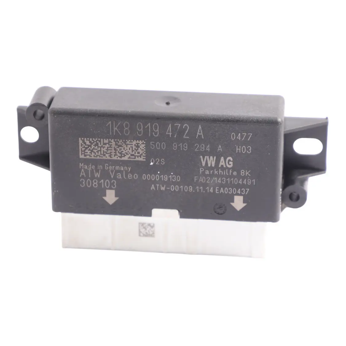Volkswagen Scirocco Mk3 PDC Parking Sensor Control Unit Module 1K8919472A