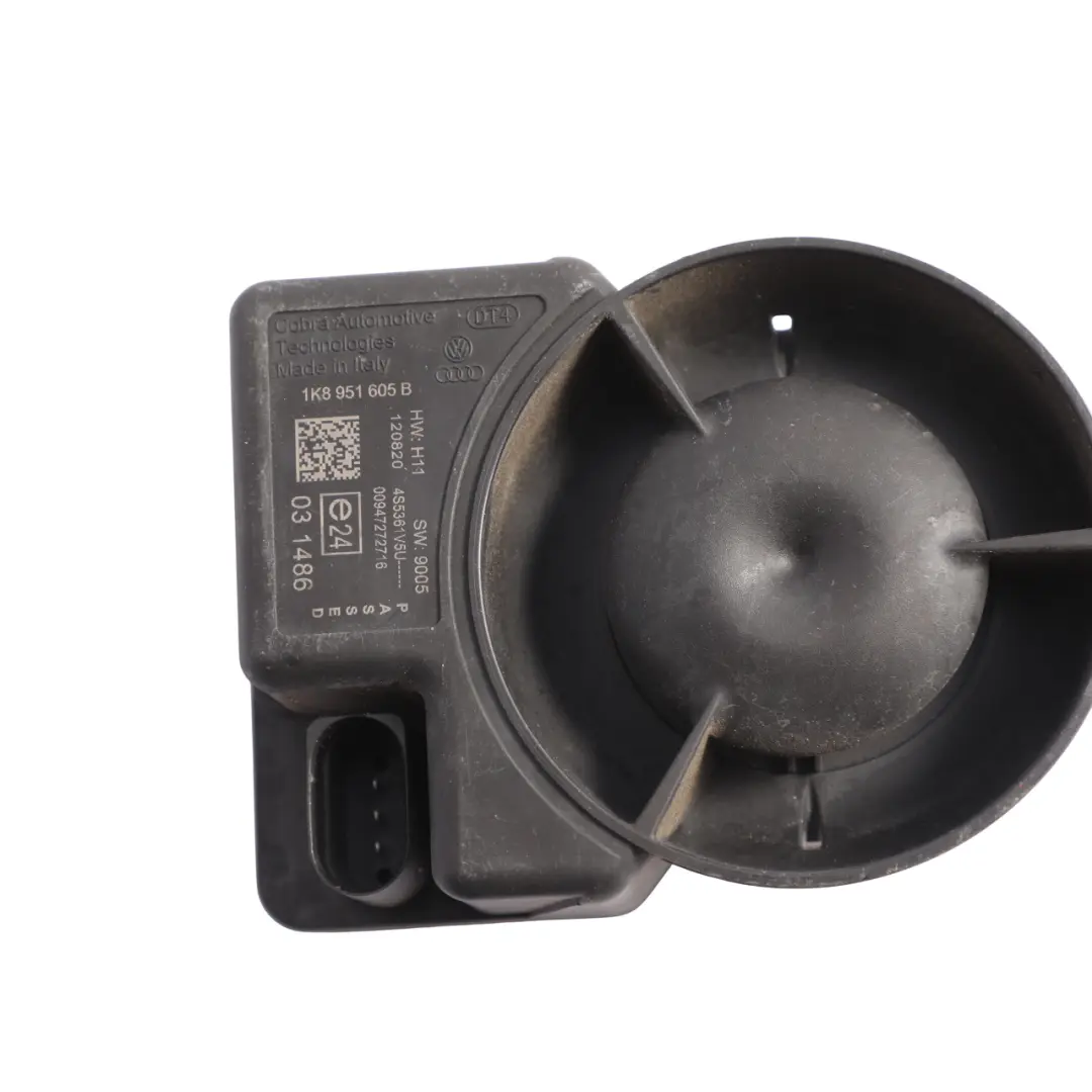 Mk4 Skoda Fabia Mk2 Porsche Cayenne 92A Sirène Klaxon pour Seat Ibiza à propos du numéro de pièce 1K8951605B Seat Ibiza Mk4 Skoda Fabia Mk2 Porsche Cayenne 92A Sirène Klaxon - SKU 1K8951605B - Numéro de pièce 1K8951605B